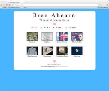 Bren Ahearn: Thread of Masculinity